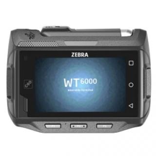 Zebra WT6000 alkar terminál: kijelző (érintő kijelző), 8,1 cm (3,2''), USB, Bluetooth, Wi-Fi (802.11a/b/g/n, 802.11ac), NFC, 800x480 pixel, 1GHz, RAM: 1 GB, Flash: 4GB, Android (5.1), IP65, tartalmaz.: akkumulátor 3350mAh